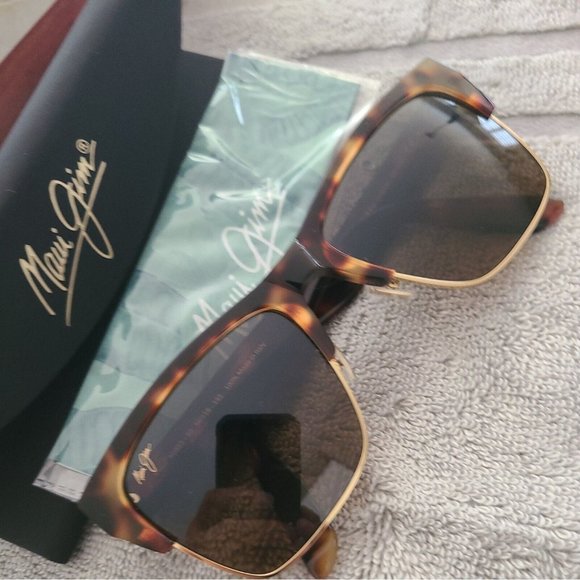 Maui Jim Perico Tortoise w/Gold Polarized Classic Sunglasses - Picture 1 of 6